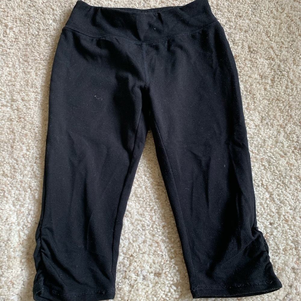 Zella girls cropped leggings size xs 5/6
